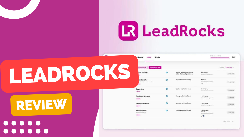 Leadrocks Review